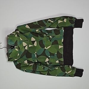 Lululemon size 4 brown and green scuba zip up hoodie